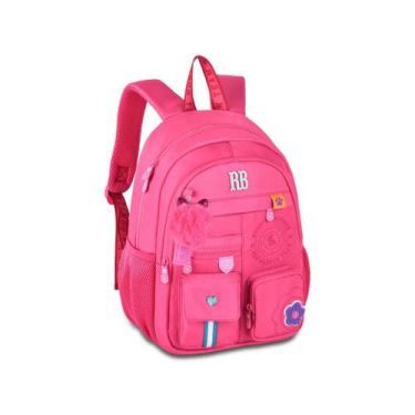Imagem de Mochila Rebecca Bonbon De Costas Juvenil Escolar Meninas, Rosa
