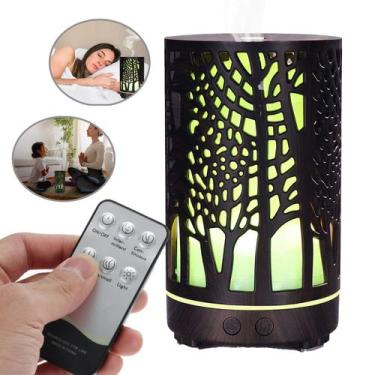 Imagem de Umidificador De Ar Elétrico De 200ml Difusor De Aromas Ultrassônico Co