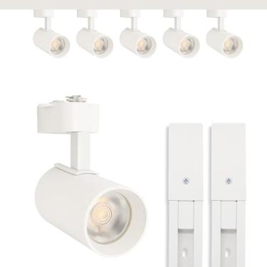 Imagem de Kit Trilho Eletrificado 2m Branco + 5 Spots Led 50w (Branco Quente)