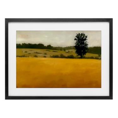 Imagem de Stupell Industries Impressão emoldurada de paisagem de memória de outono design sob vidro por Megan Lightell, 35 x 50