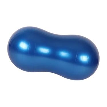 Imagem de Zxpjkyu Cadeira de Equilíbrio com Bola de Amendoim Pilates Coordenação com Exercício de Bomba, Azul