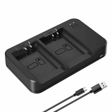 Imagem de Carregador Bateria Sony Séries NP-F Duplo Indicativo Leds Entrada USB 