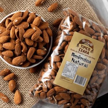 Imagem de Amêndoa Natural (Crua) (400g)