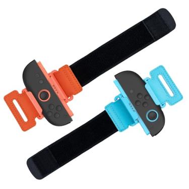 Imagem de Mcbazel Wrist Bands Compatible with N-Switch 2 (2025), Adjustable Elastic Wrist Hand Straps for Switch 2 JoyCon Controller, 2 Pack Wristbands for Adults and Kids (NOT for Switch 1)