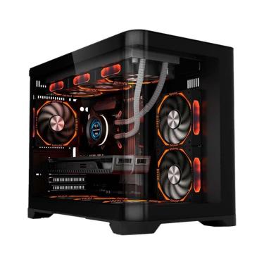 Imagem de Gabinete Gamer Madness Preto Lc-Cb3X2-Madness-2072 Liketec