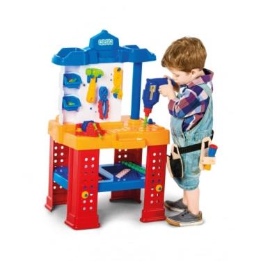 Imagem de Bancada de Trabalho Infantil com Ferramentas Calesita 450
