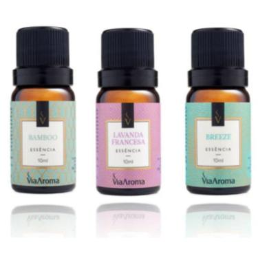 Imagem de Kit Top 3 Essências Aromatizantes Para Difusores Via Aroma