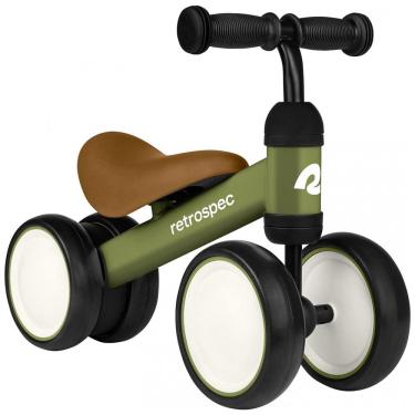 Imagem de Bicicleta sem Pedal Infantil com 4 Rodas para Crianças de 1 a 4 Anos, RETROSPEC 5350, Verde