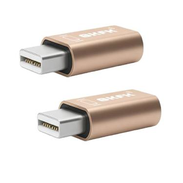 Imagem de Mini plugue fictício DP – adaptador de exibição para HDMI, janela virtual Luna Display para emulador doméstico - Dummy, displayport Headless dummie dongle1080P60Hz (pacote Mini DP-2)