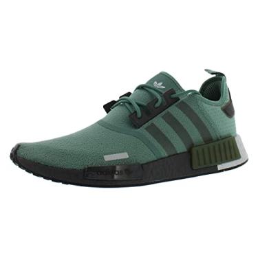 Imagem de adidas Tênis masculino NMD_r1, Verde/preto/verde floresta, 45