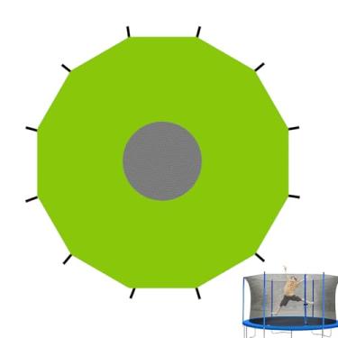 Imagem de Capa de trampolim | Cobertura de sombra superior de trampolim, cercos de guarda-sol, protetor solar, lona protetora para esportes ao ar livre, saltos, festas de aniversário, piqueniques, piscinas