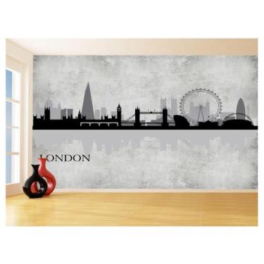 Imagem de Papel De Parede 3D Cidade Londres Tower Bridge 3,5M Ncd258 - Você Deco