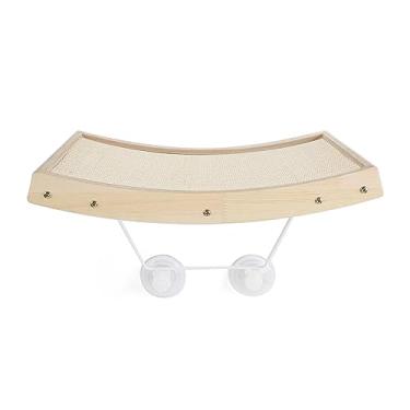 Imagem de Hammock para Pet Plataforma de Salto Gato Cama Madeira Sólida Banho Sol Gatos Relaxar