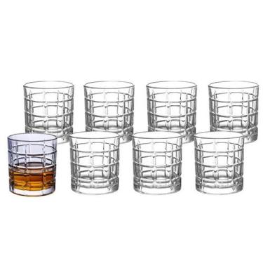 Imagem de Kit 8 Copos Baixo De Whisky Caipirinha Vidro Luxo Bebidas - Haüskraft