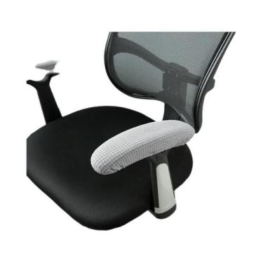 Imagem de Capas Laváveis para Apoio De Braço De Cadeira De Escritório, 2 Peças, 