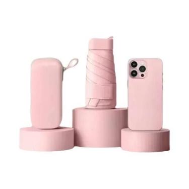 Imagem de Guarda-Chuva Mini Portátil De Duplo Uso, Proteção Contra Chuva E Sol P