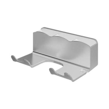 Imagem de Suporte De Parede Para Secador De Cabelo, Plástico, Sem Perfuração, Or