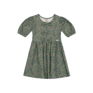 Imagem de Vestido infantil menina mini florzinhas Mundi-Feminino