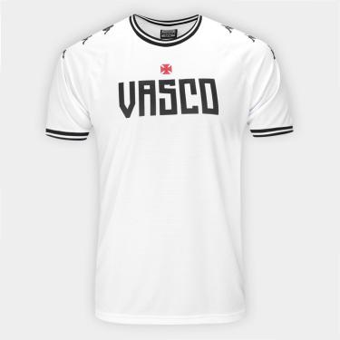 Imagem de Camisa Vasco Kappa Supporter Lettering Masculina-Masculino