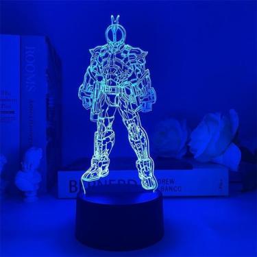 Imagem de Luz noturna 3D USB Kamens Riders Revi Fox Emperor Saint Blade F - Taiy