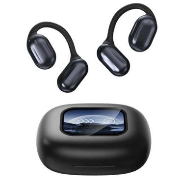 Imagem de Fones de ouvido sem fio Q16Pro com tela de toque Bluetooth 5.4 com ANC