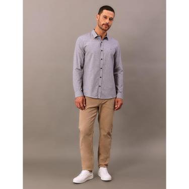 Imagem de Camisa Manga Longa Slim Calvin Klein Jeans Micro Vichy-Masculino