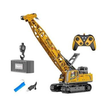 Imagem de Caminhão De Engenharia Elétrico Com Controle Remoto 2.4G Para Crianças