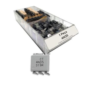 Imagem de 10x Circuito Integrado 4n35 4 N35 Optoacoplador - Dip 6 - CHIPSCE