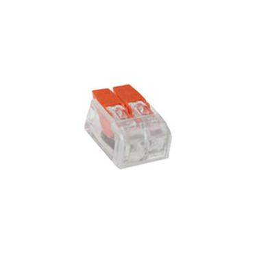 Imagem de Conector de Emenda 2 Polos Até 4mm² Pacote  C/ 4 Pçs