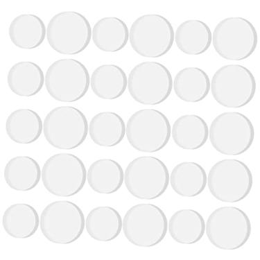 Imagem de OSALADI 30 Unidades Almofada de borracha antiderrapante de vidro Armários de cozinha pá...