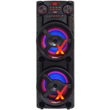 Imagem de Caixa Som Amplificada Bluetooth 1900W Rms Woofer Mp3 Usb Led Tws Bivolt ACA 1900 New X