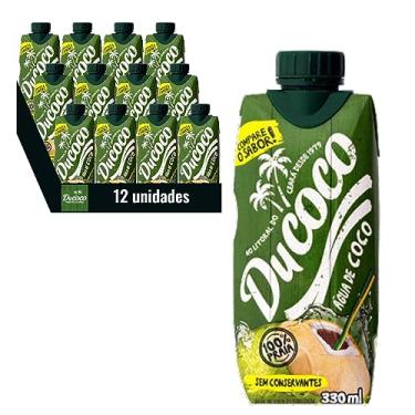 Imagem de Água de Coco Ducoco Dreamcap 330ml (12 unidades)