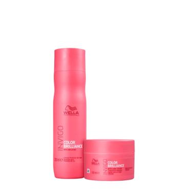 Imagem de Wella Professionals Invigo Color Brilliance Shampoo 250ml+Mascara 150ml