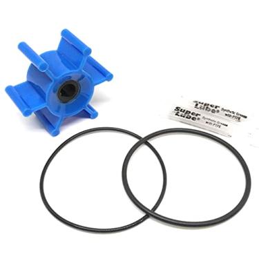 Imagem de REPLACEMENTKITS.COM O kit de rotor e anel de vedação de poliuretano da marca serve para algumas bombas de lastro de wakeboard e barco de esqui substitui 6303-0007-P e 09-824P1EZ