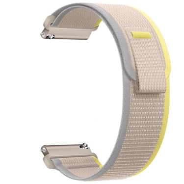 Imagem de Pulseira de nylon compatível com Samsung Galaxy Watch 7/FE/6/5 Pro 4 3/Watch 4 6 Classic/Active/Gear S2 S3 Frontier, pulseira esportiva de 20 mm e 22 mm para Galaxy Watch de 47 mm, 43 mm, 45 mm, 40