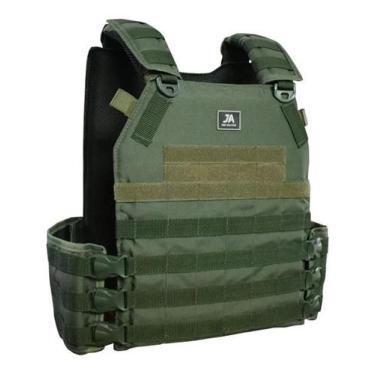 Imagem de Capa de Colete Modular Plate Carrier Fech. Presilhas - J.A Rio Militar
