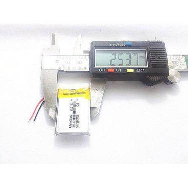 Imagem de Bateria 3,7v Com 500mah Com 5mm X 25mm X 35mm - KMIG