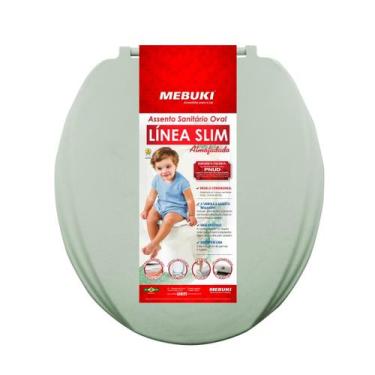 Imagem de Tampa Pra Vaso Sanitário Almofadado Deca Oval 1.6gpf 6.0lpf - Mebuki, 