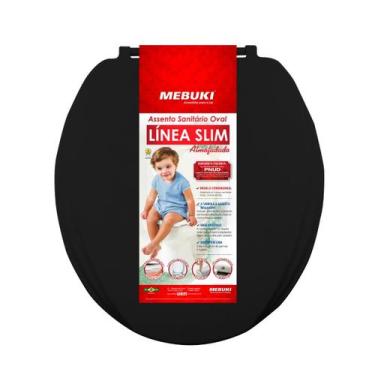 Imagem de Tampa Pra Vaso Sanitário Almofadado Deca Oval 1.6gpf 6.0lpf - Mebuki, 