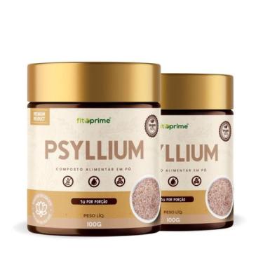 Imagem de Kit 2 Psyllium Puro em Pó 100g Fitoprime