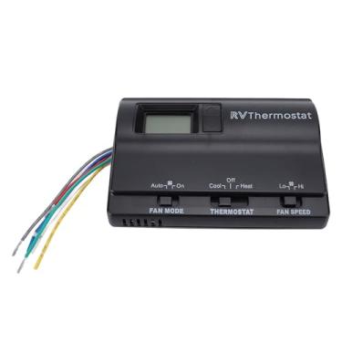 Imagem de Substituição do Termostato RV, Termostato de Resfriamento de Aquecimento Digital Montado na Parede Com Revestimento ABS, Display LCD, Compatível Com Condicionadores de Ar CT