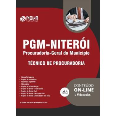 Imagem de Apostila PGM Niterói RJ - Técnico de Procuradoria - Nova Concursos