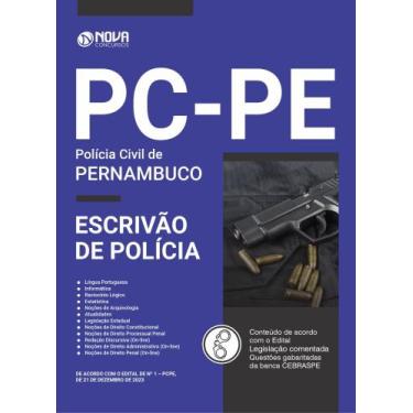 Imagem de Apostila PC-PE 2024 - Escrivão de Polícia - Nova Concursos