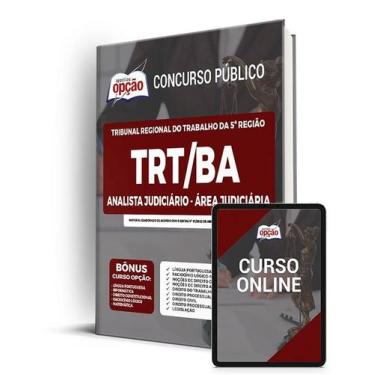 Imagem de Apostila TRT-BA - Analista Judiciário - Área Judiciária - Apostilas Op