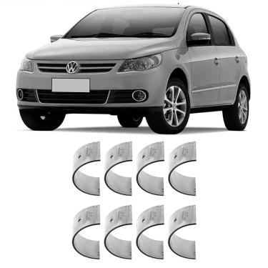 Imagem de Bronzina Casquilho Biela 0.50 Gol G4 G5 G6 1.0 8v 2008 a 2015 Metal Leve