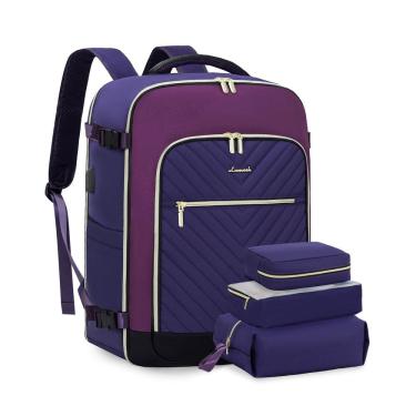 Imagem de Mochila LOVEVOOK Large Travel 40L para mulheres com 17 laptops
