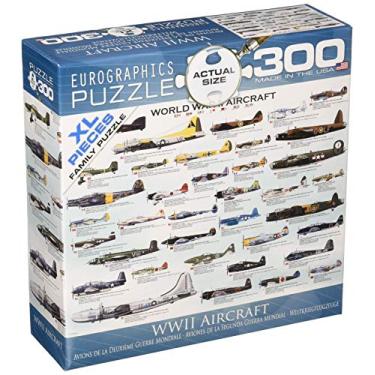 Imagem de EuroGraphics WWII Airplanes 300 Piece Puzzle (Small Box) Puzzle, Multi