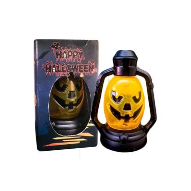 Imagem de Luminária Lampião De Abóbora Halloween Com Luz
