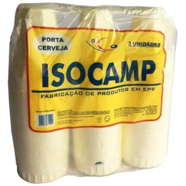 Imagem de Porta Garrafa Isopor Camisinha Cerveja 600Ml Isoterm C/10