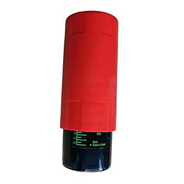 Imagem de Pegciuho Suporte de Bola de Tênis Acessórios Caixa de Armazenamento Portátil Equipamento Leve Recipiente Durável, Vermelho